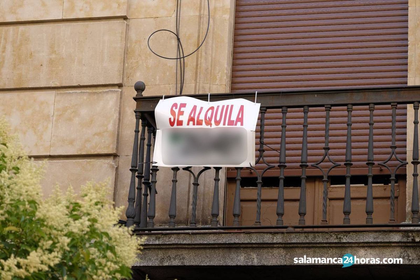 Una vivienda en alquiler en Salamanca. Foto de archivo