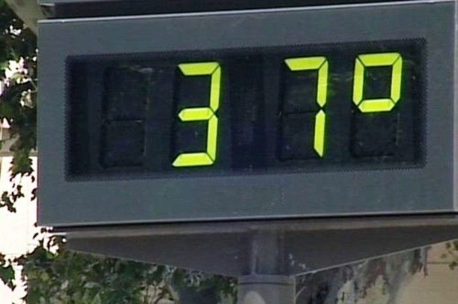 Temperatura, calor. Imagen de archivo