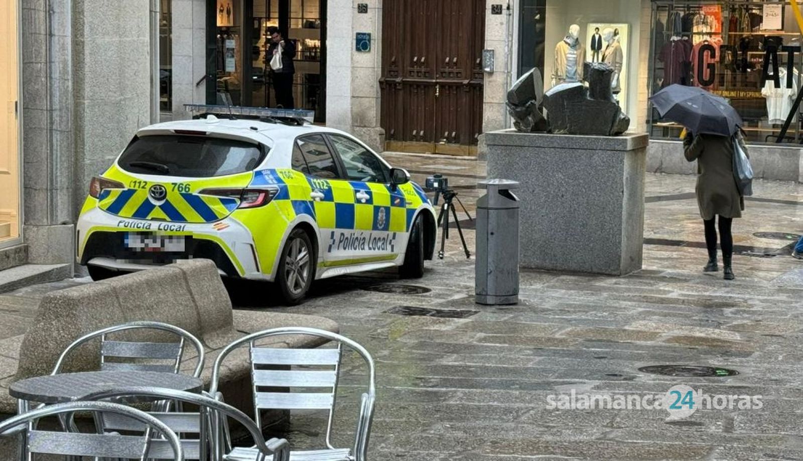 Radar en la calle Toro 