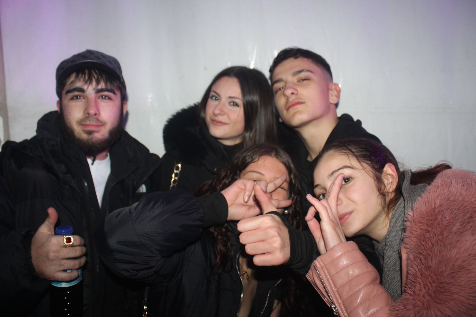 Salamanca de noche, sábado 7 de febrero