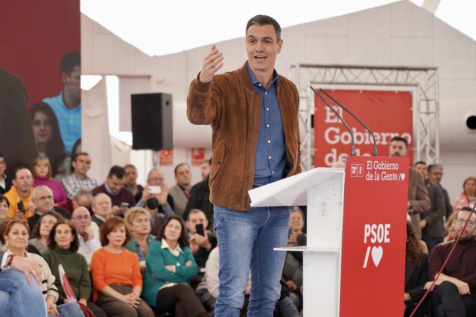 Pedro Sánchez en Valladolid. Archivo
