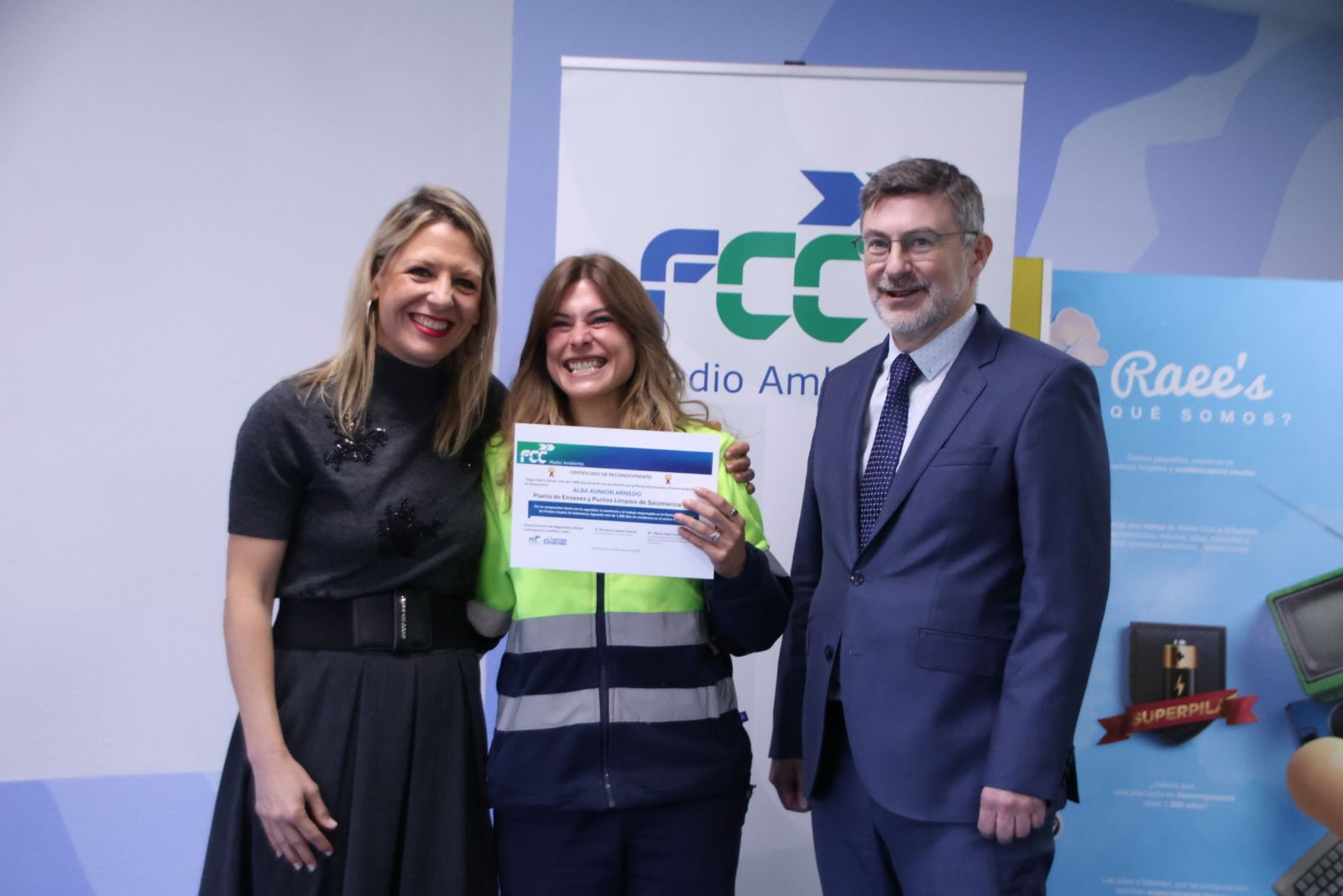 FCC Medio Ambiente celebrará un acto de reconocimiento a los trabajadores de la planta de envases de Salamanca y Puntos Limpios