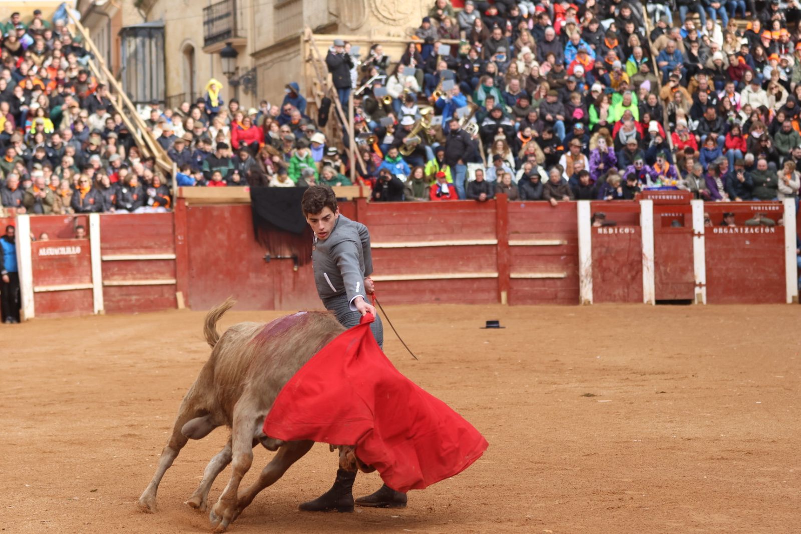 Novillada sin picadores del bolsín taurino y rejones en Ciudad Rodrigo