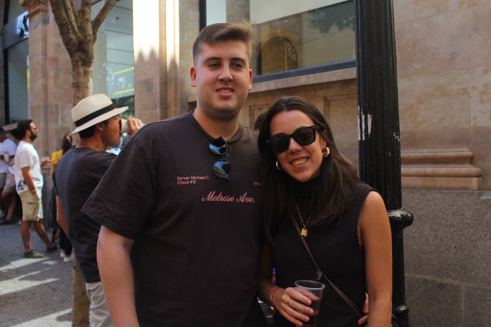 Ambiente en la Feria de Día en el mediodía de este sábado