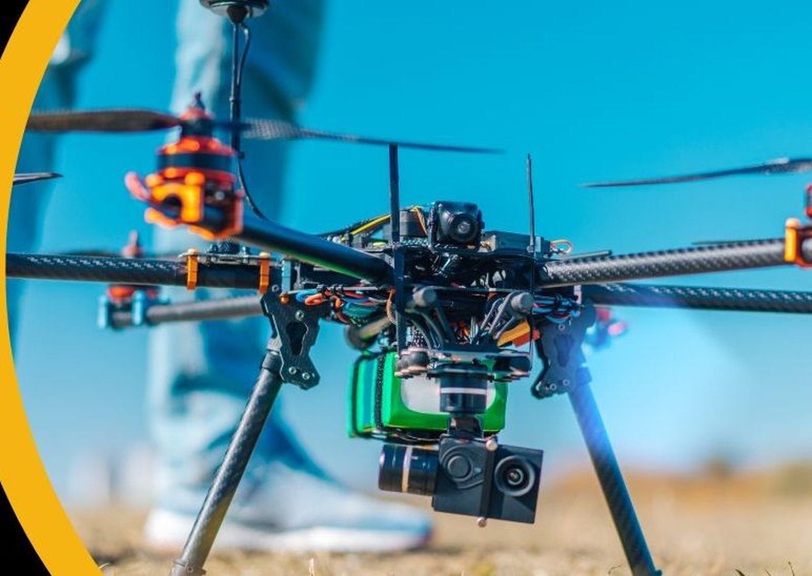 Dron, taller de iniciación a la dronótica. Foto Ayuntamiento Castellanos de Moriscos