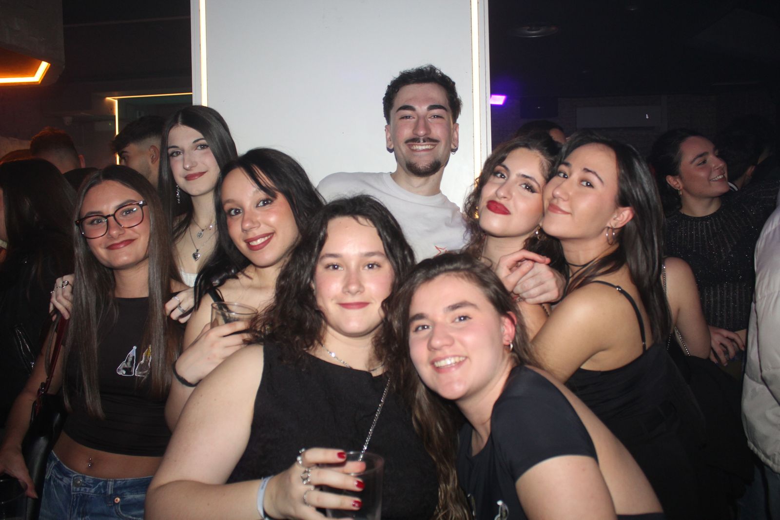 Salamanca de noche, sabado 28 de febrero