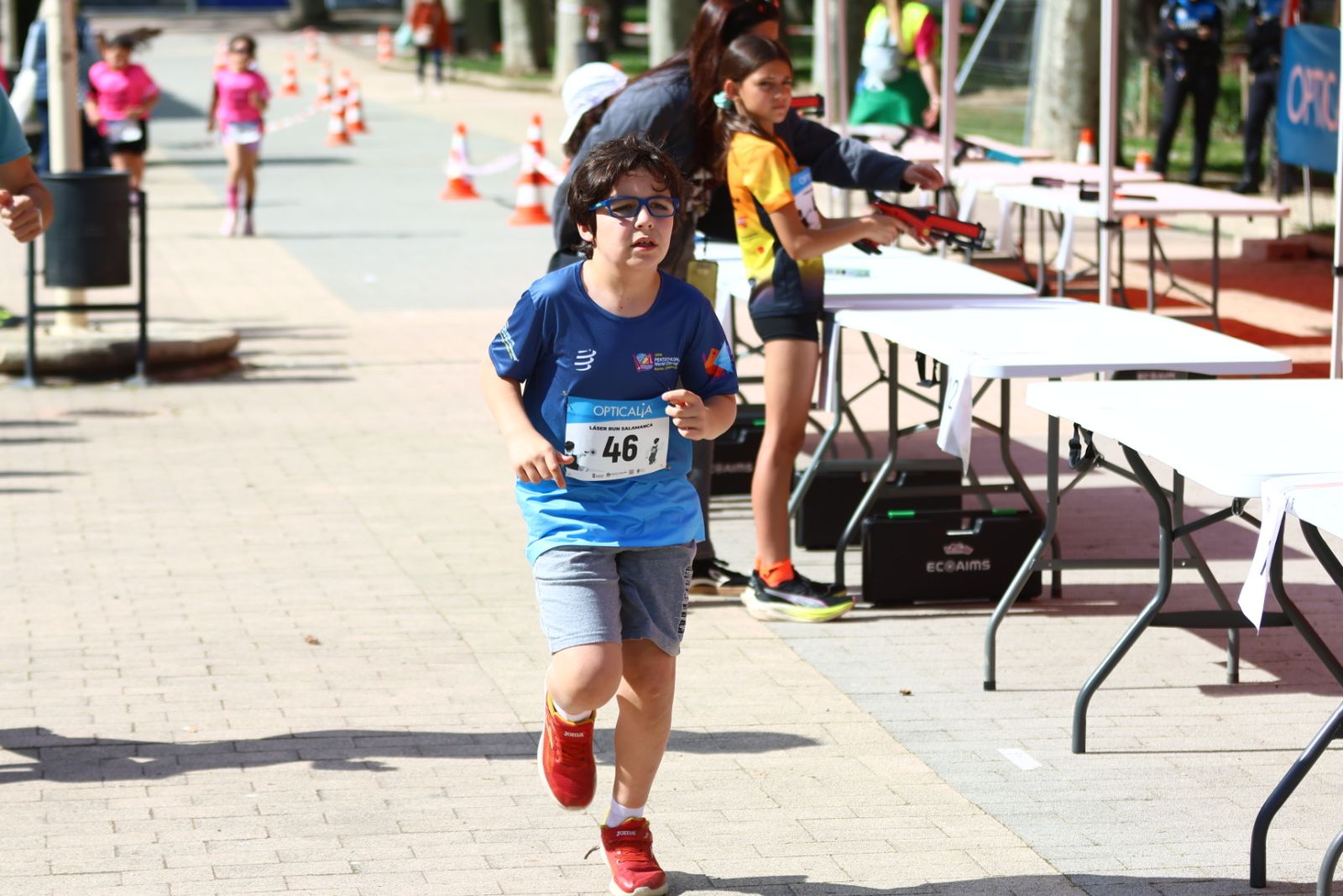 120 participantes participan en la jornada 'Descubre el Laser Run' de Salamanca