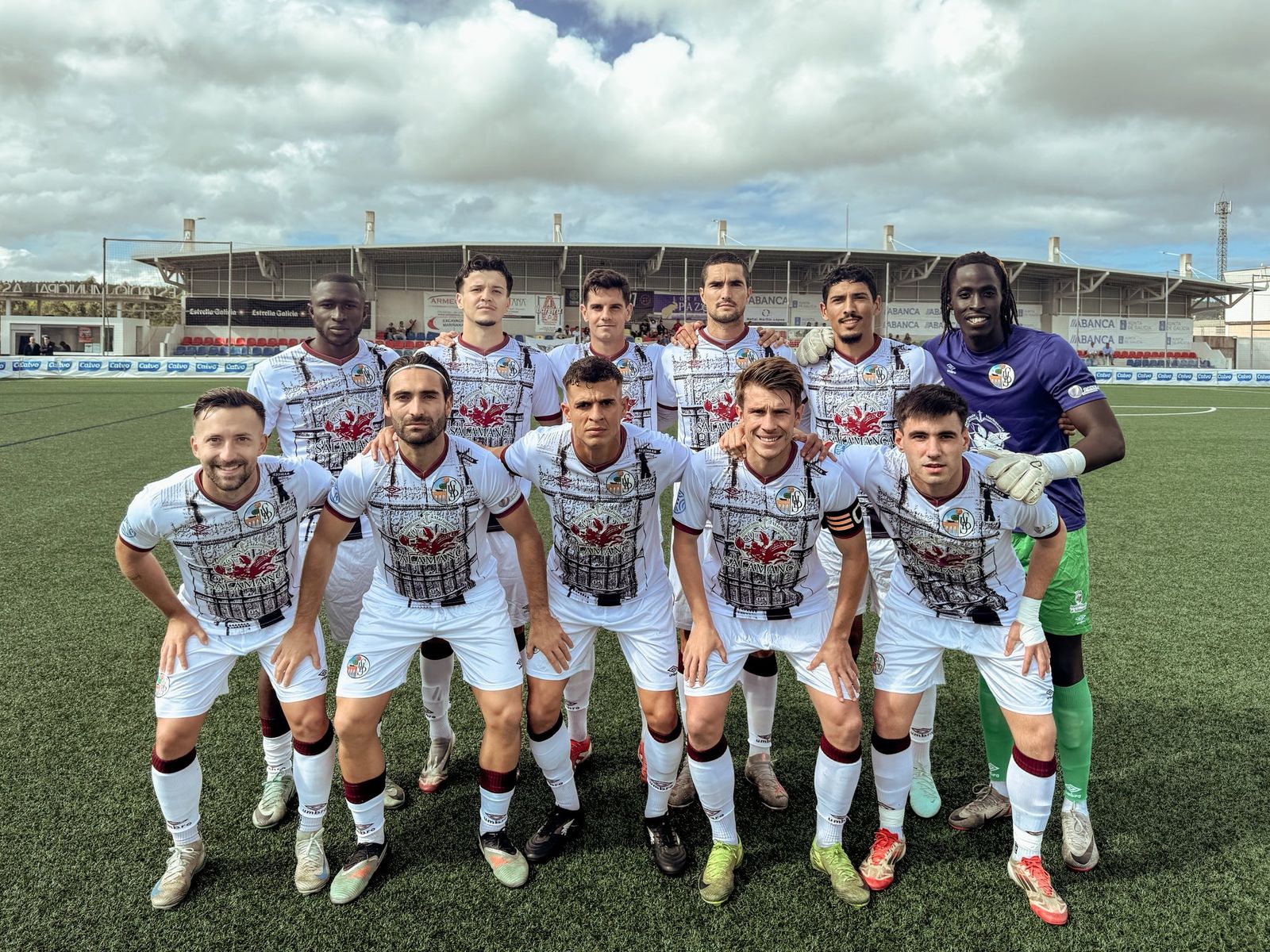 Once titular del Salamanca CF UDS ante el Bergantiños