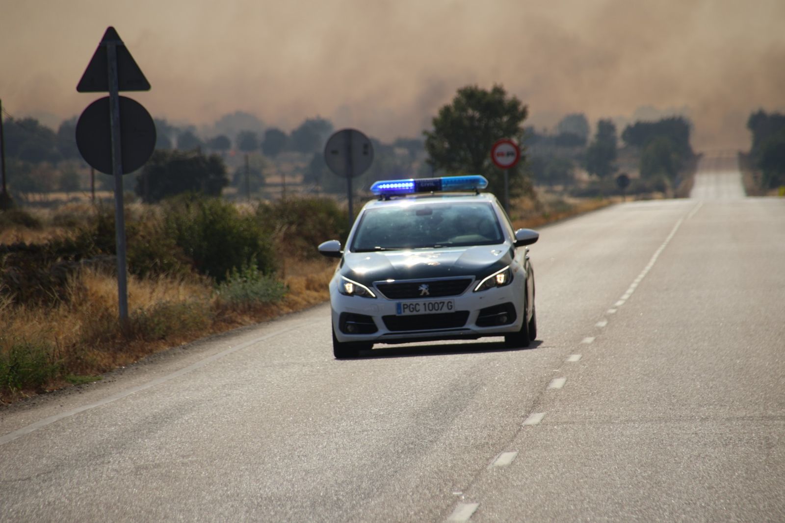 El incendio de Cipérez (IGR2) llega hasta Cerezal de Puertas