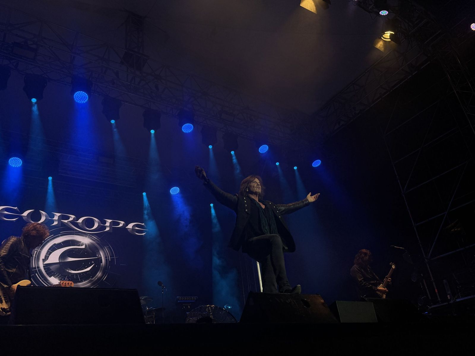 Concierto de Europe en la Plaza Mayor