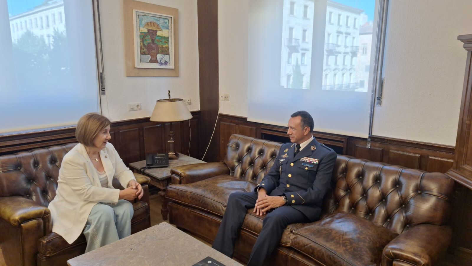 Presentación del coronel José Gallo, nuevo subdelegado de Defensa