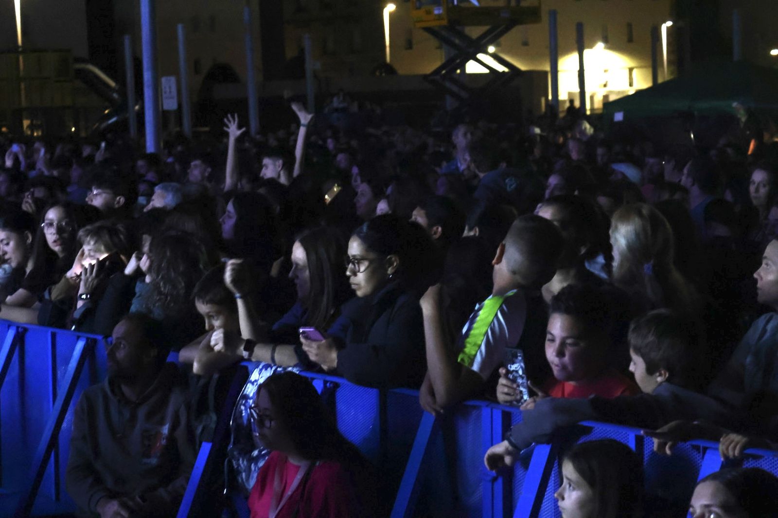 Concierto de Beret en la Plaza de la Concordia