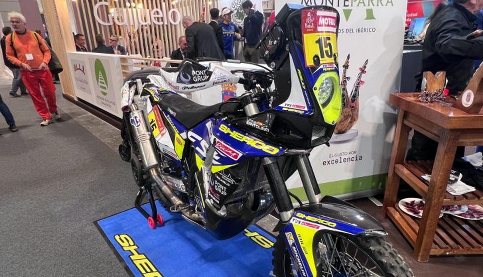 Moto de Santolino en Guijuelo