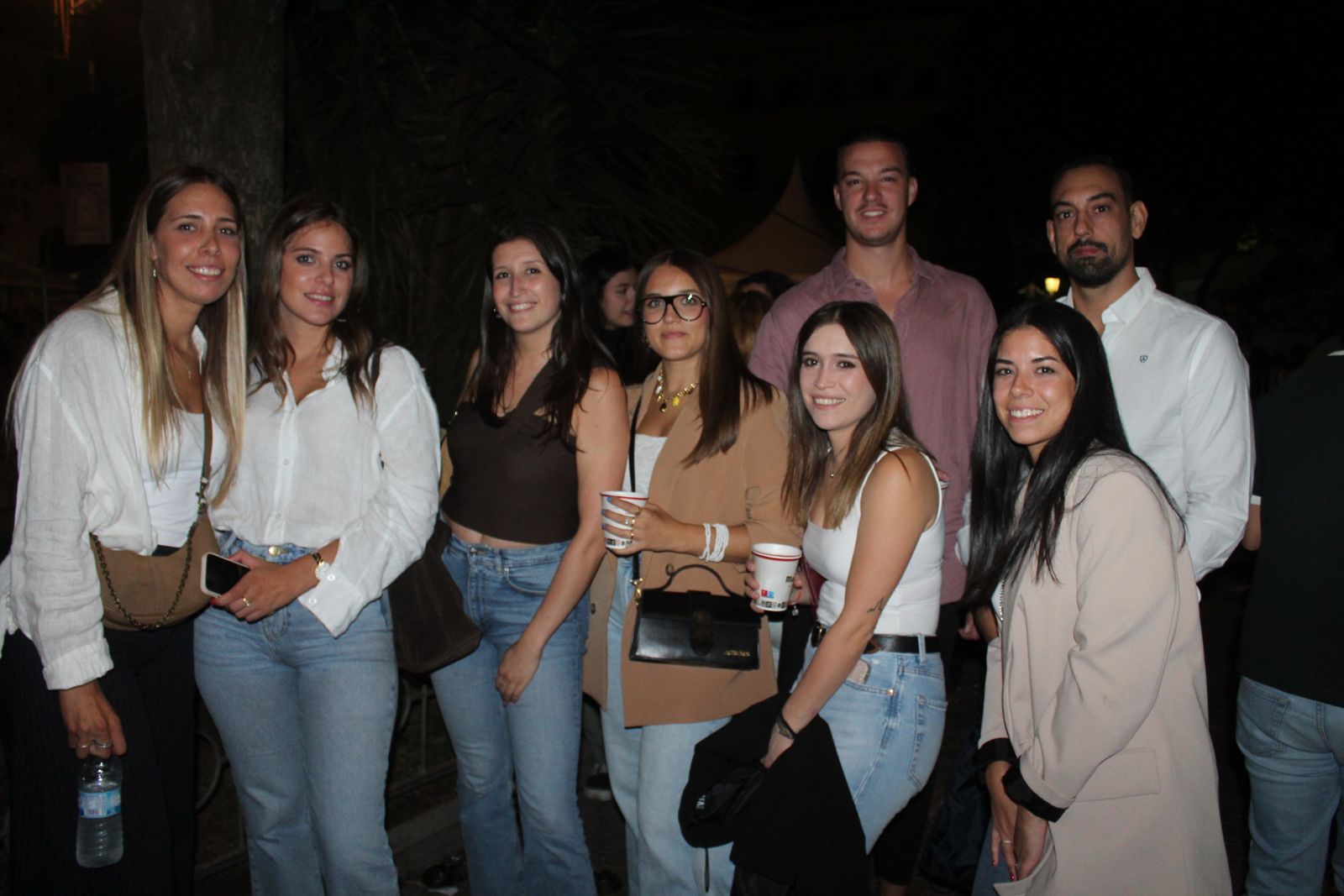 Ambiente en la Feria de Día en la tarde de este