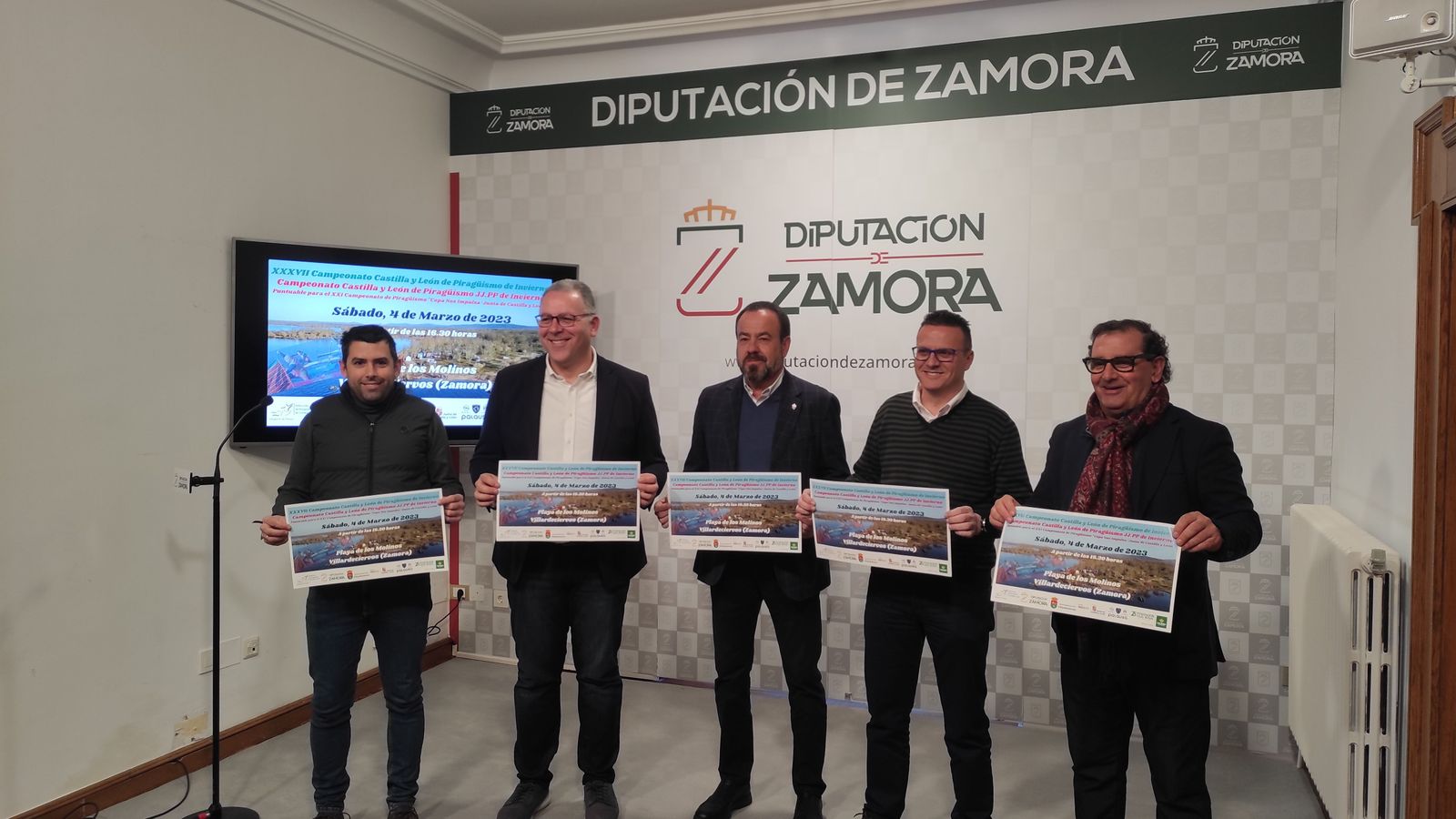 Presentación de la trigésimo séptima edición del Campeonato de Castilla y León de Piragüismo de Invierno