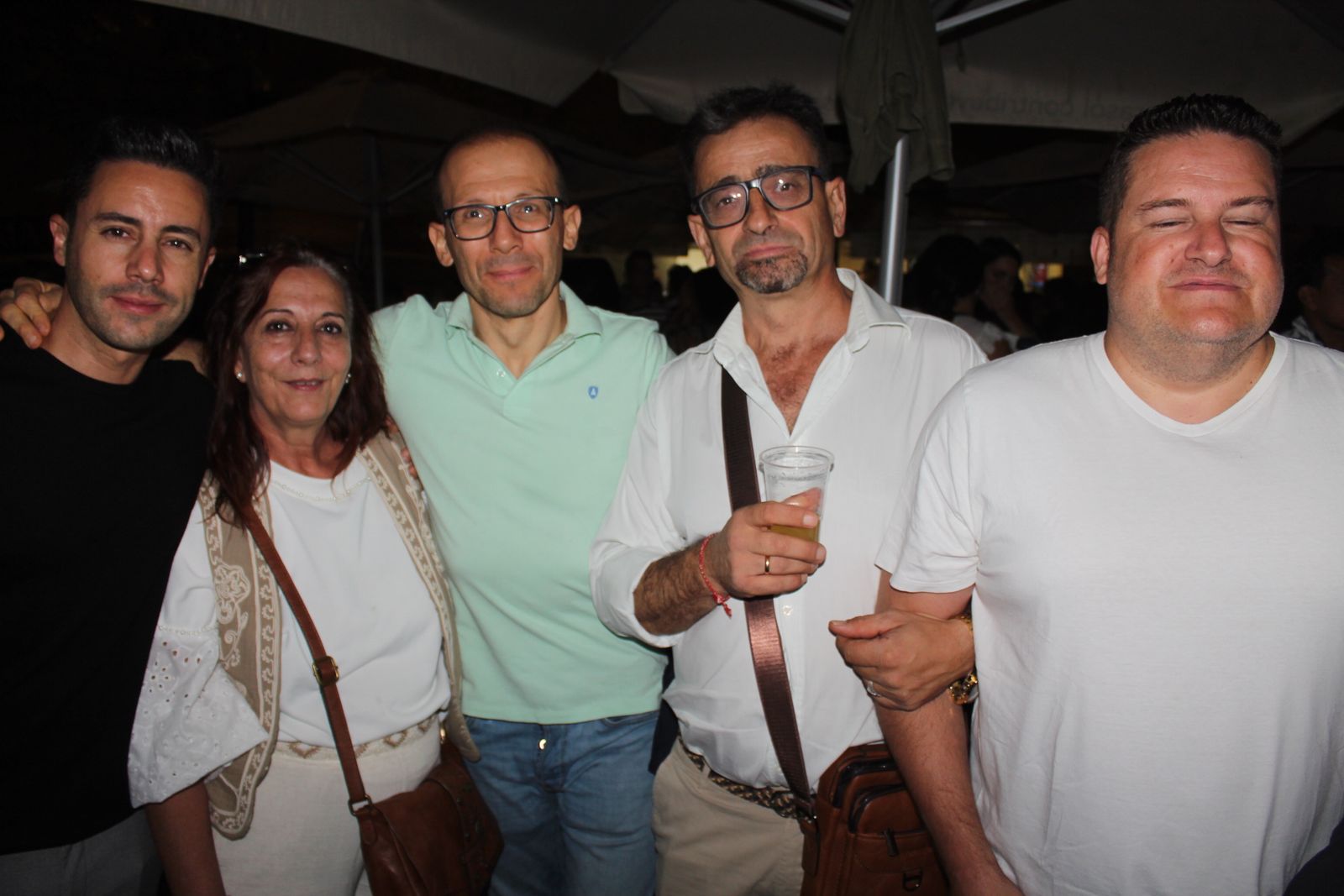 Ambiente en la Feria de Día en la tarde de este sábado