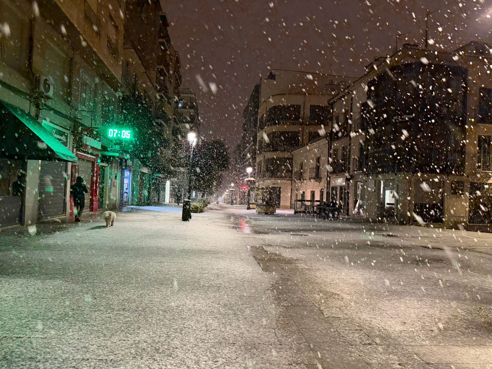 Nevada en Salamanca 28 de enero 2026