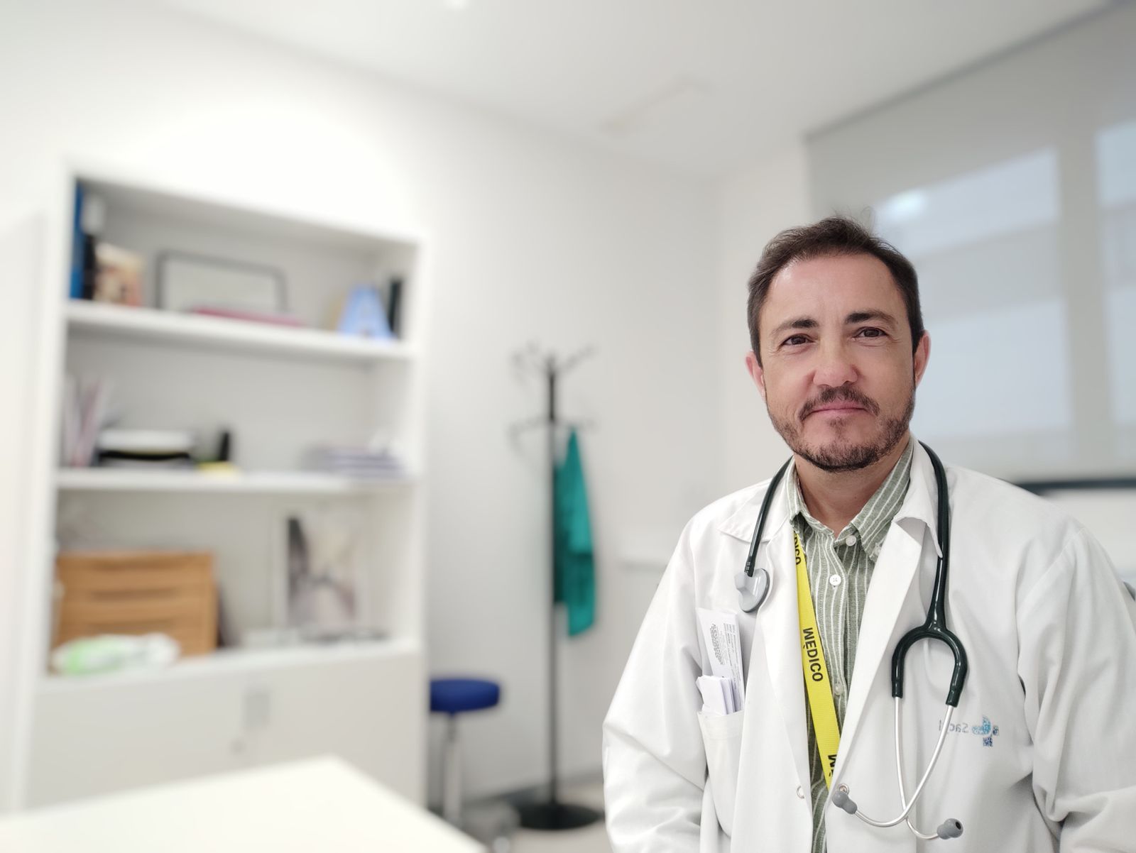 Edel del Barco Morillo, jefe de la Unidad Oncológica Móvil del Hospital de Salamanca