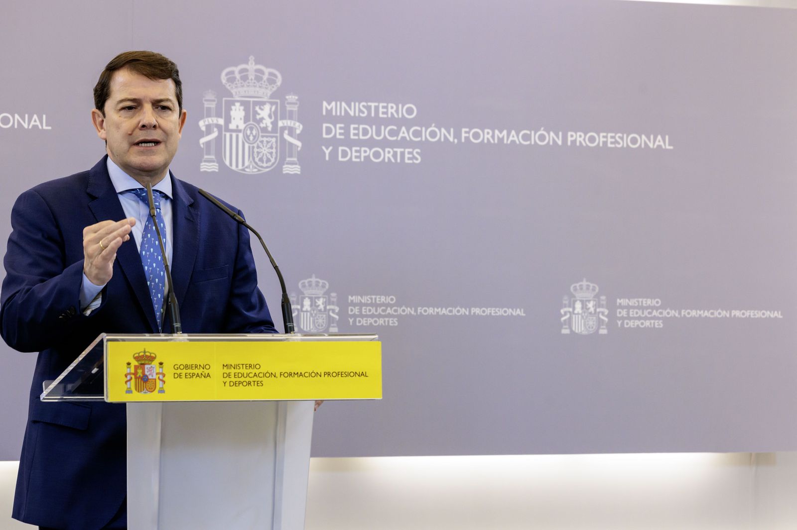 El presidente de la Junta de Castilla y León, Alfonso Fernández Mañueco. Foto de archivo  JYCL