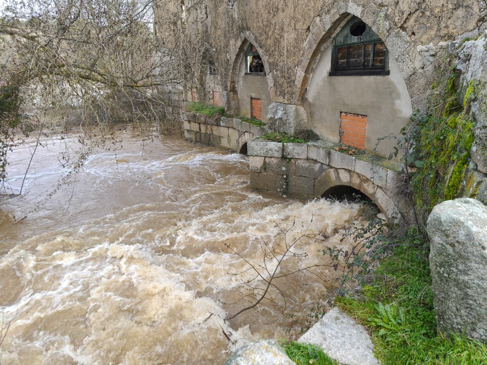 Tormes a su paso por Ledesma.