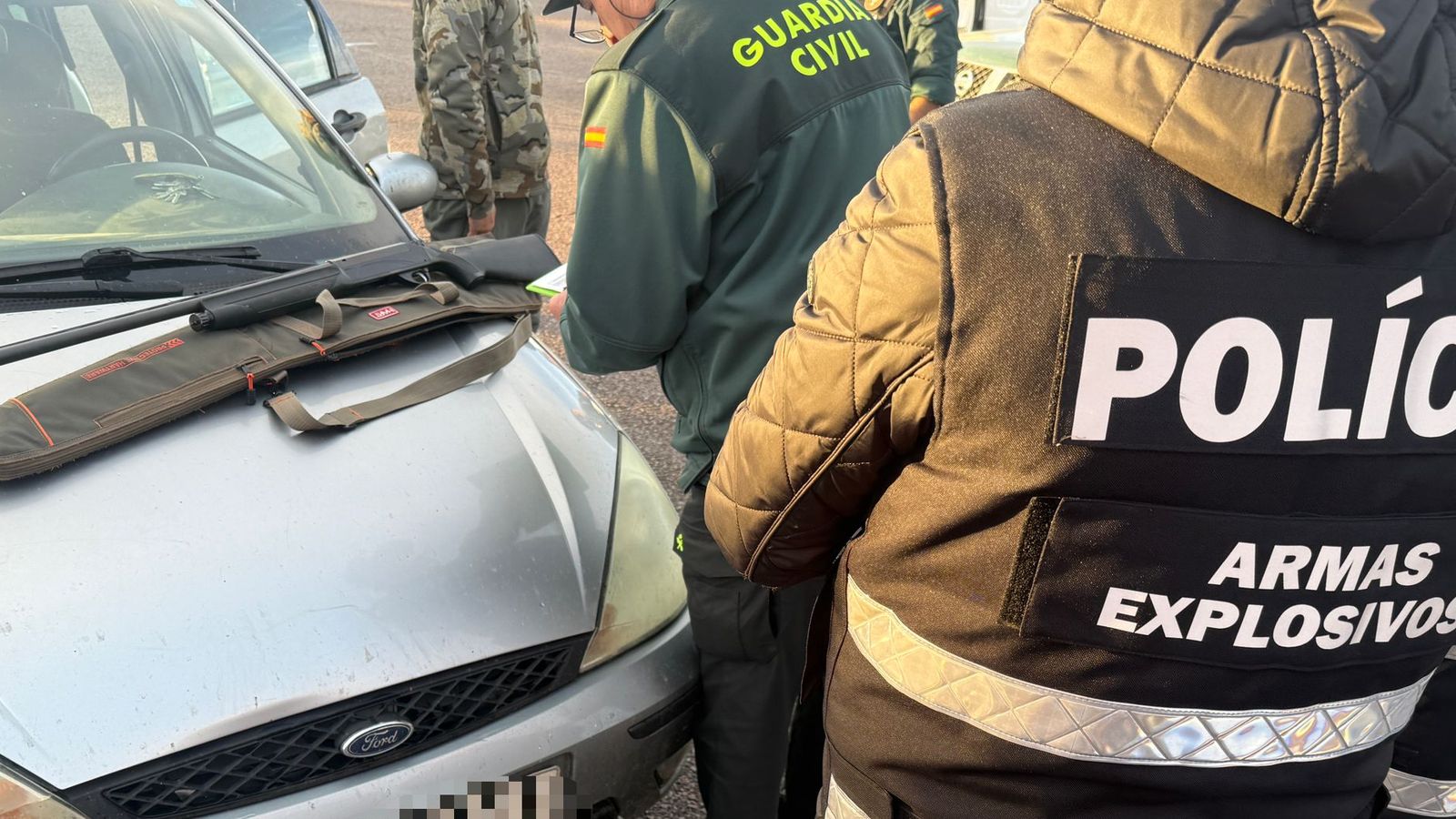 Fiscalización de armas. Control Guardia Civil