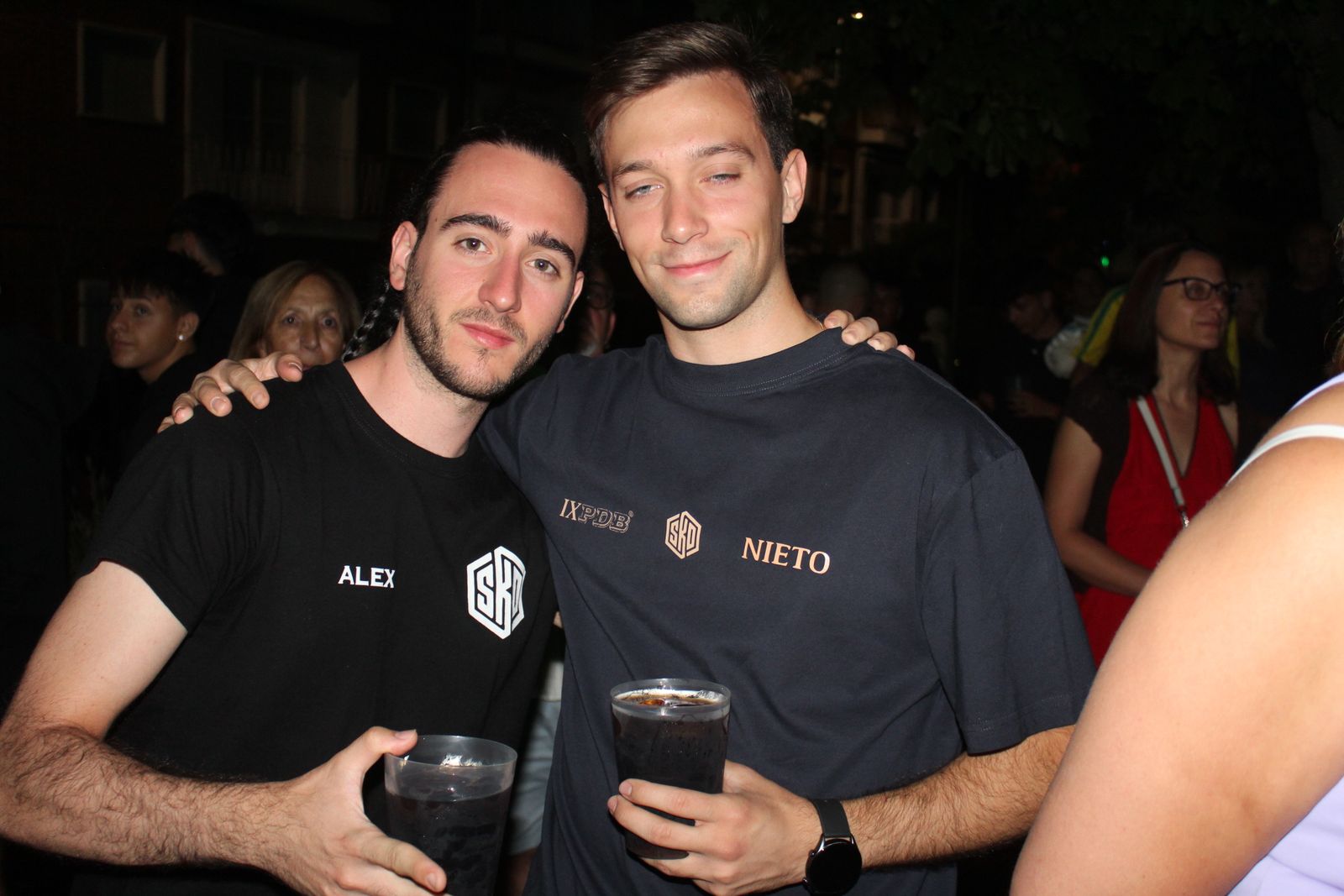 Salamanca de noche, sábado 23 de agosto