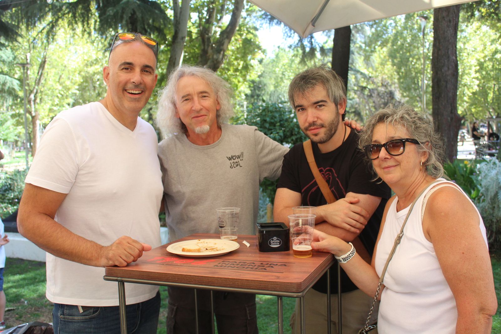 Ambiente en la Feria de Día en el mediodía de este sábado