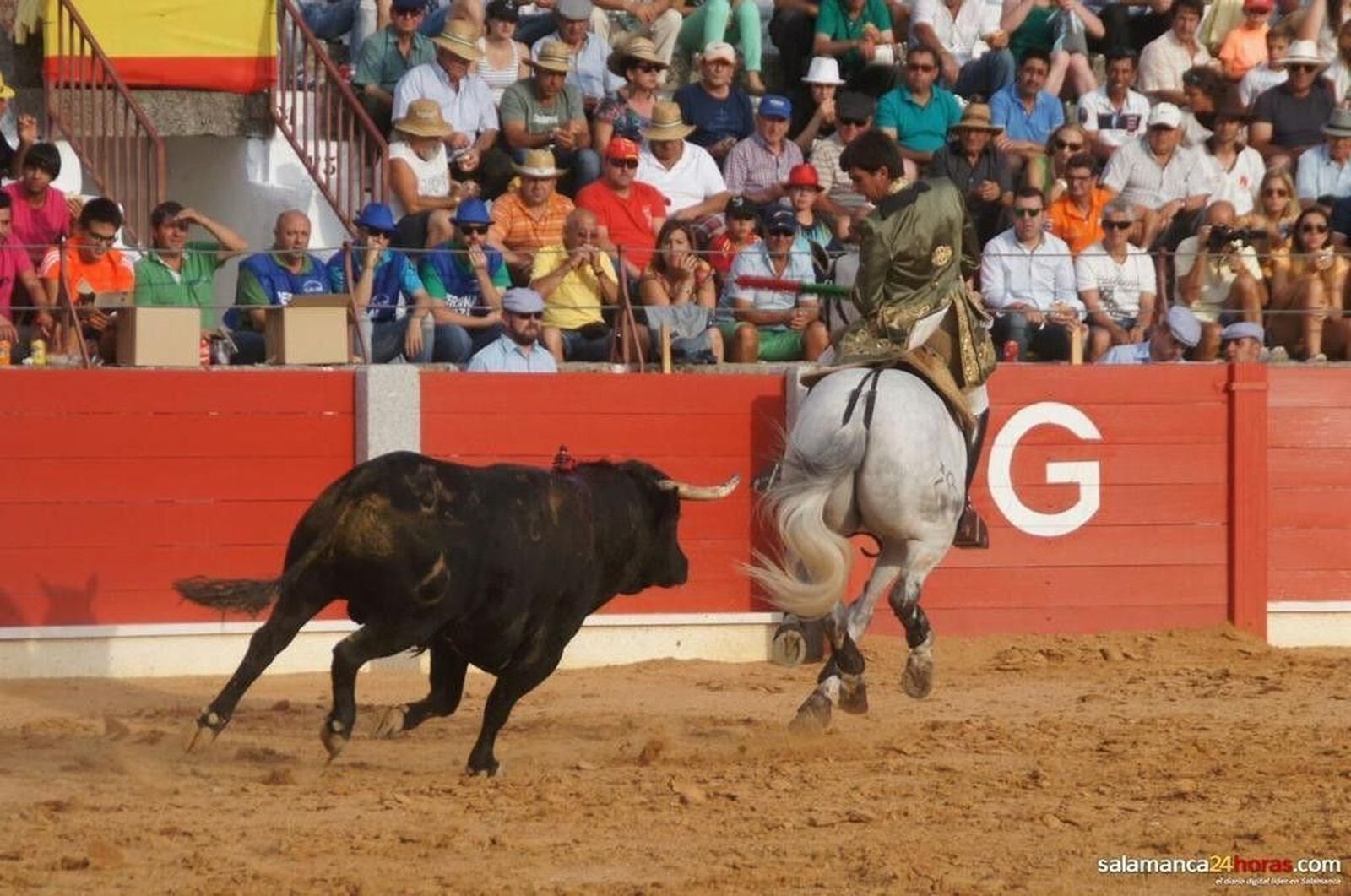 Corrida de rejones en Guijuelo