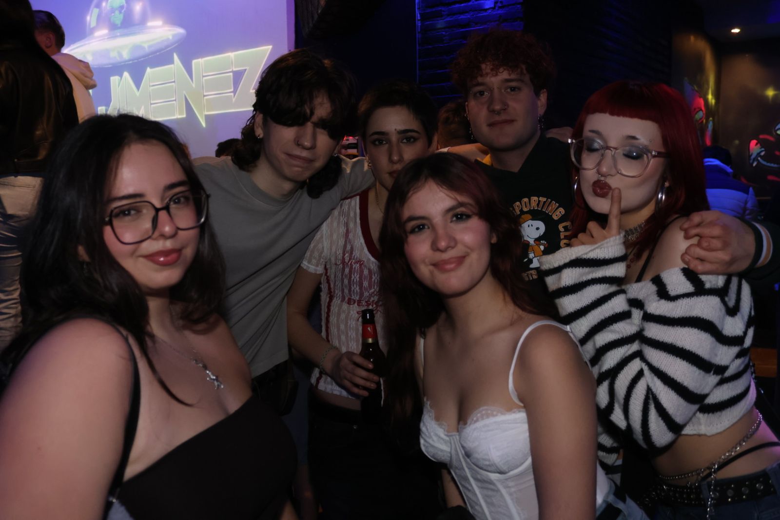 Salamanca de noche, sábado 17 de enero