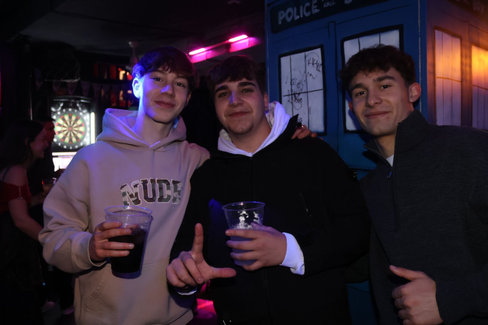 Salamanca de noche, sábado 17 de enero