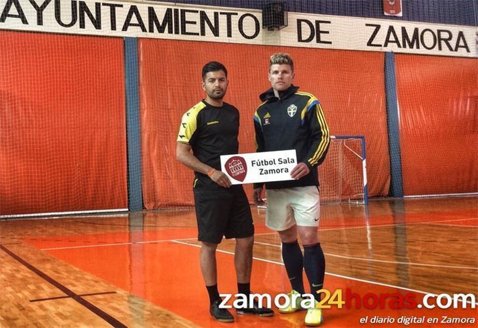 Dos internacionales suecos, a las órdenes de Eloy Alonso en el FS Zamora