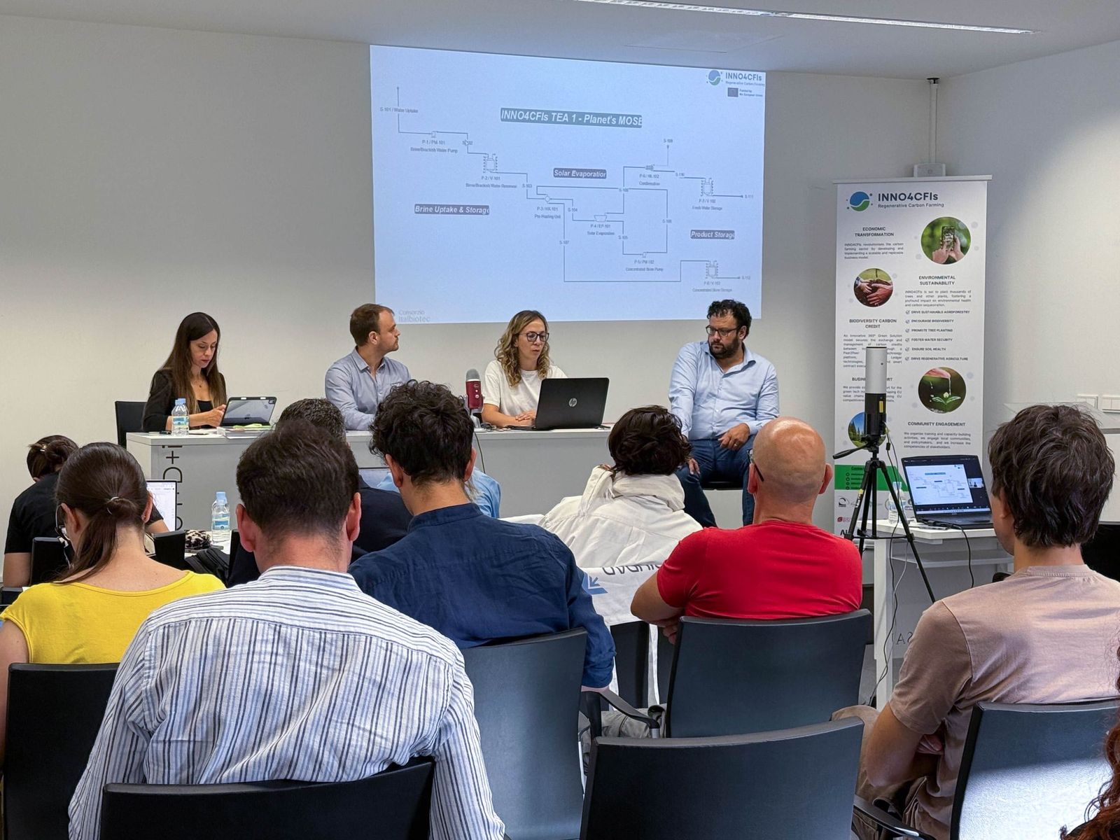 El proyecto europeo INNO4CFIs celebra un taller sobre agricultura regenerativa de carbono en Salamanca