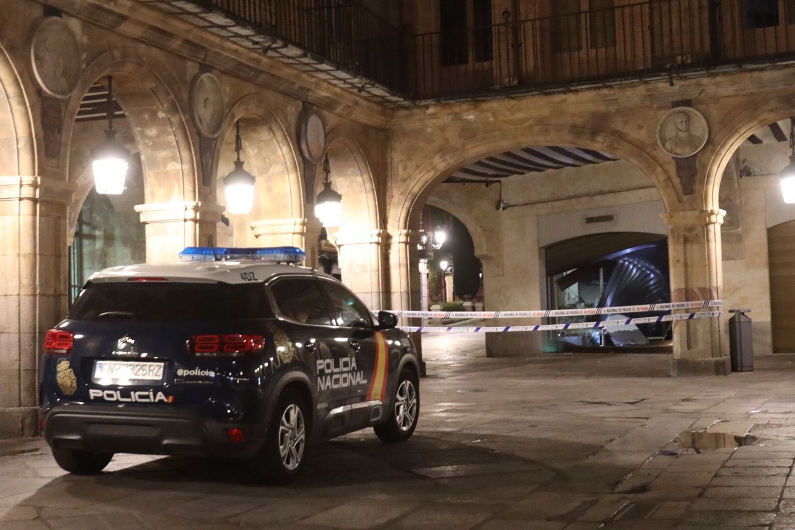 Alunizaje en la joyería de la Plaza Mayor