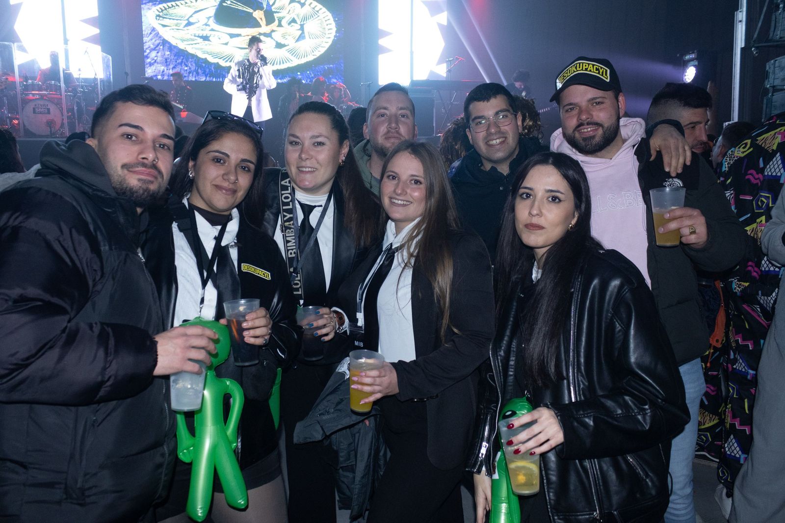 Salamanca de noche, sábado del Carnaval del Toro de Ciudad Rodrigo