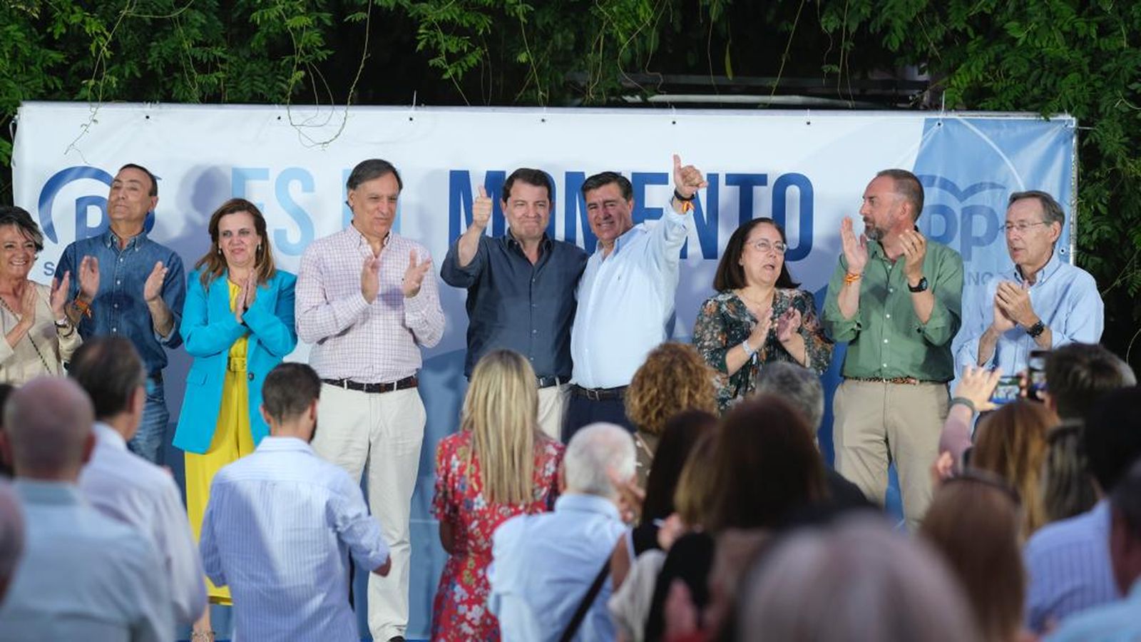 Fin de campaña con afiliados y simpatizantes del Partido Popular
