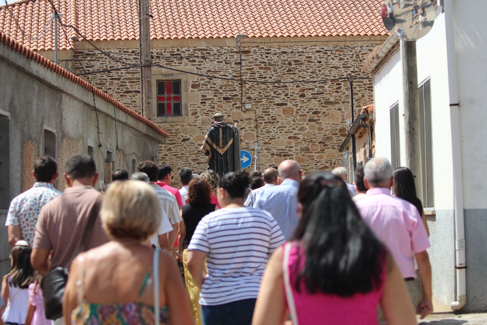 Doñinos de Salamanca. Misa en honor a Santo Domingo de Guzmán