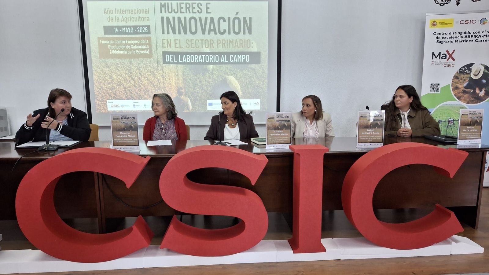 Jornada 'Mujeres e innovación en el sector primario: del laboratorio al campo'
