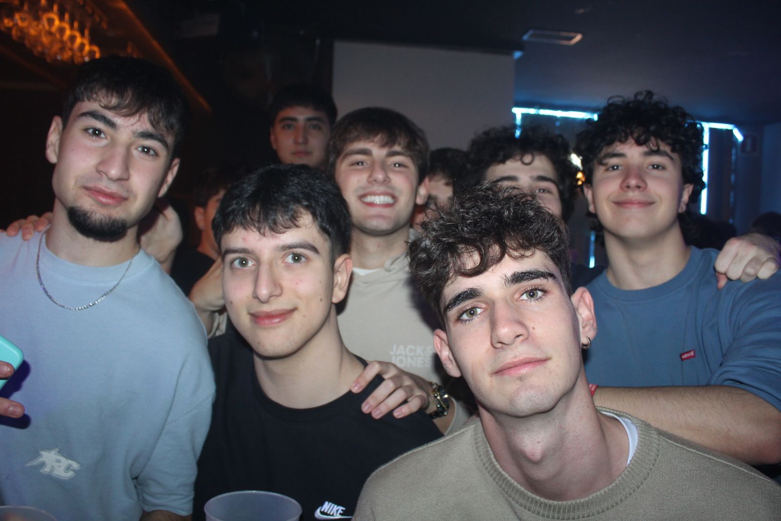 Salamanca de noche, sabado 20 de diciembre