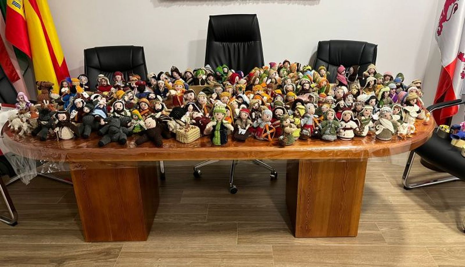 Castronuevo de los arcos belén ganchillo 