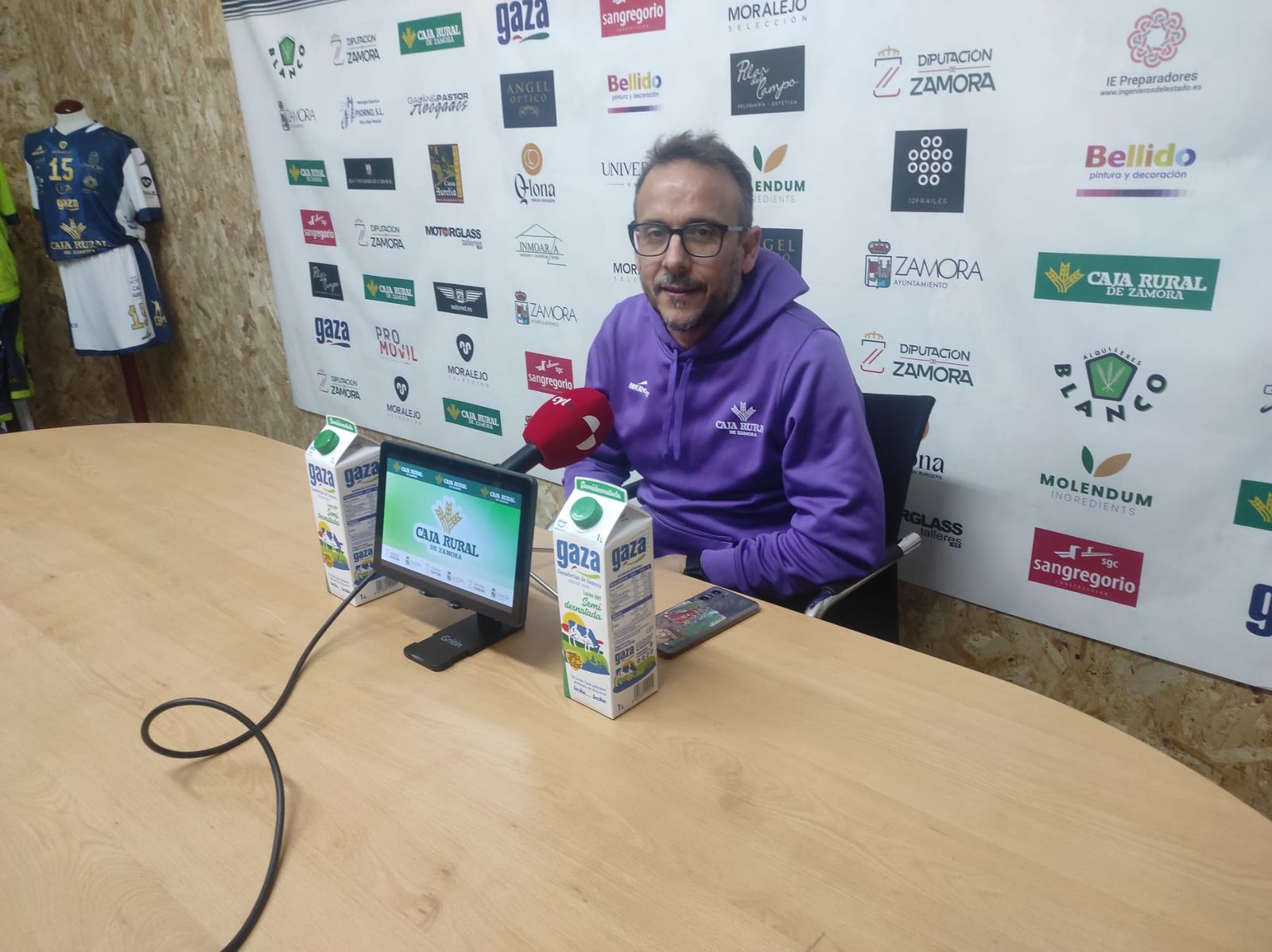 Félix Mojón, rueda de prensa previa Valladolid B