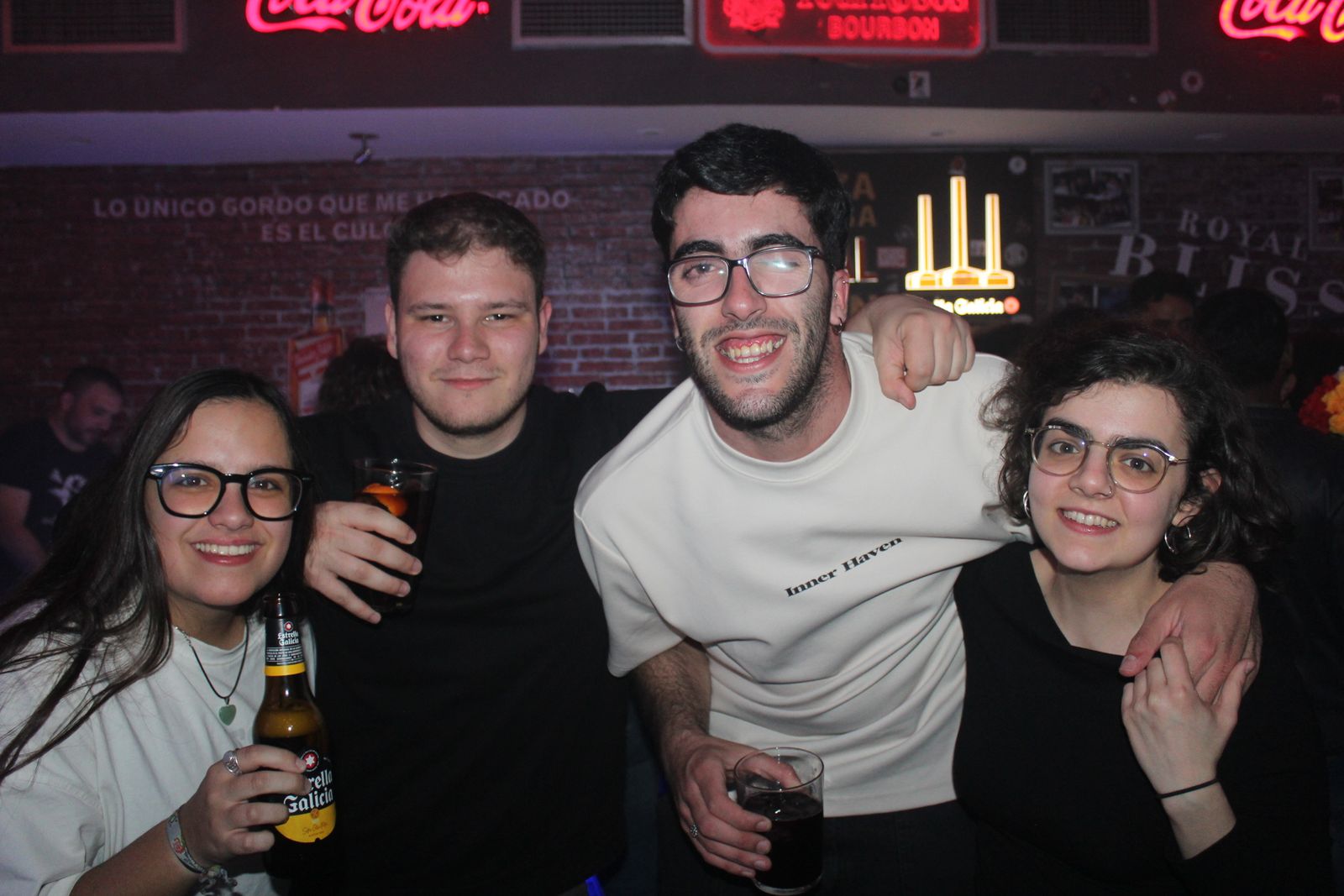 Salamanca de noche, jueves 26 de febrero