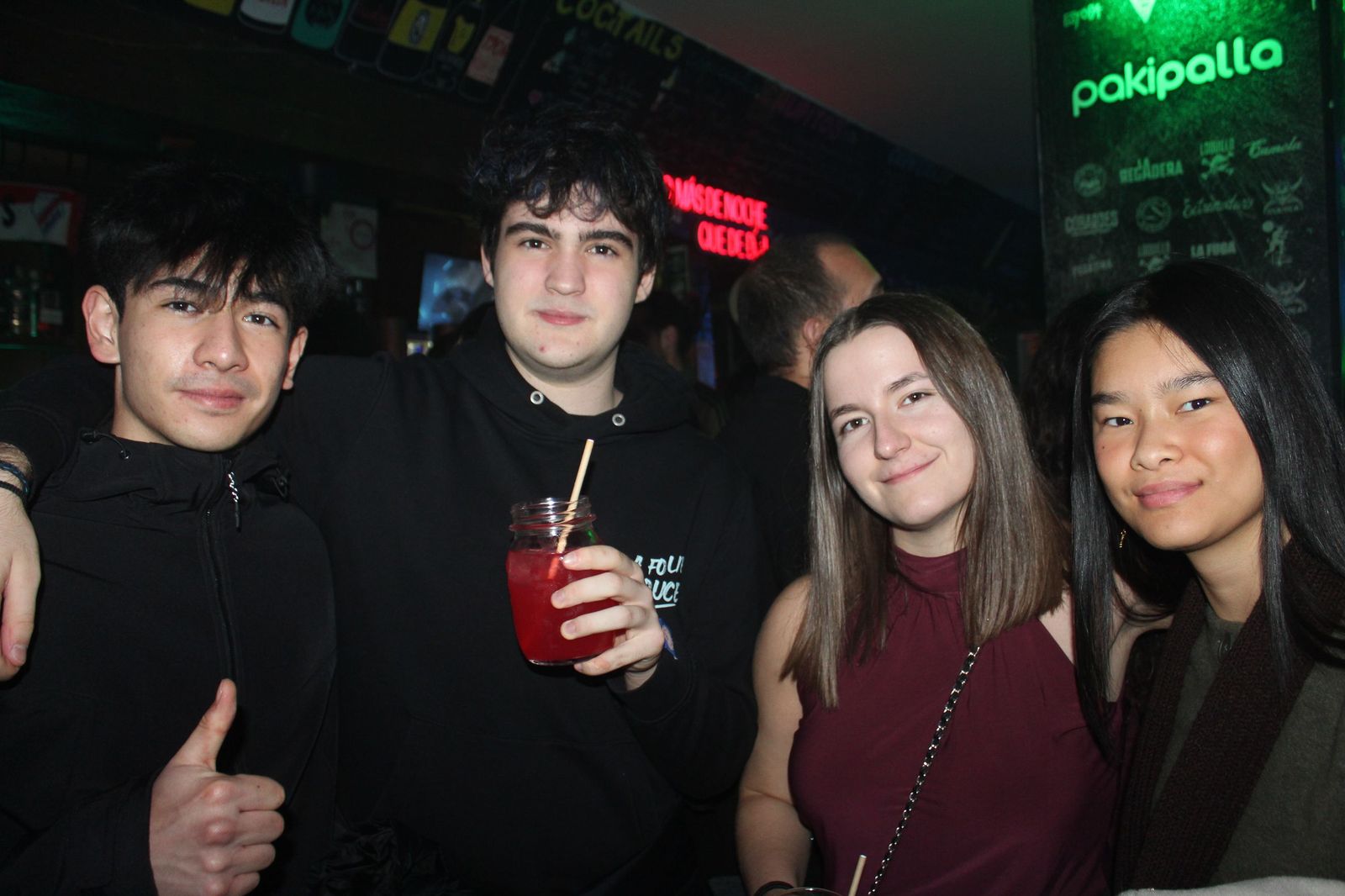 Salamanca de noche, sábado 22 de noviembre