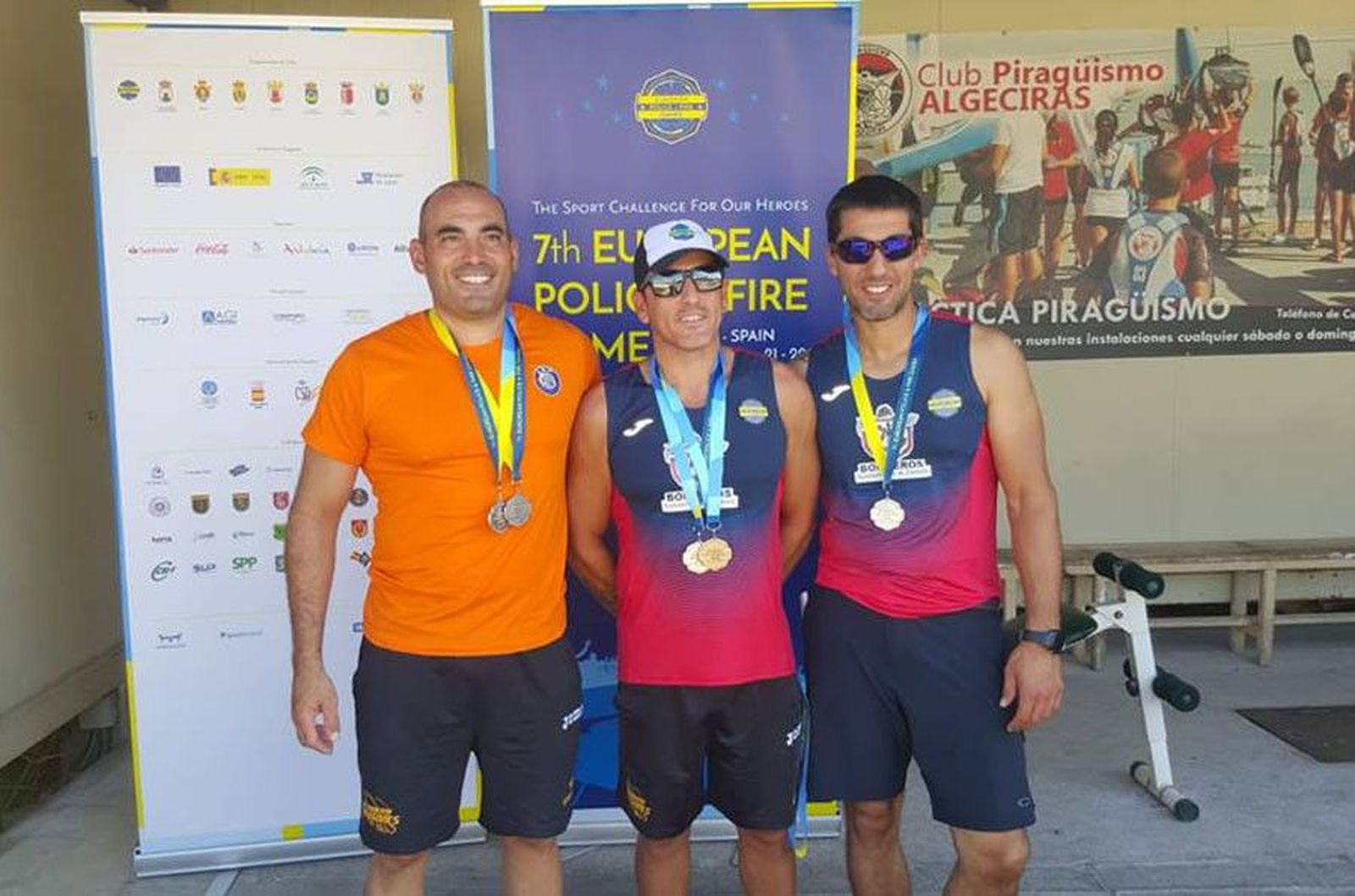 Ayto. Zamora. 28 09 18. Cinco medallas para zamoranos en primera jornada VII Juegos Europeos de Policías y Bomberos