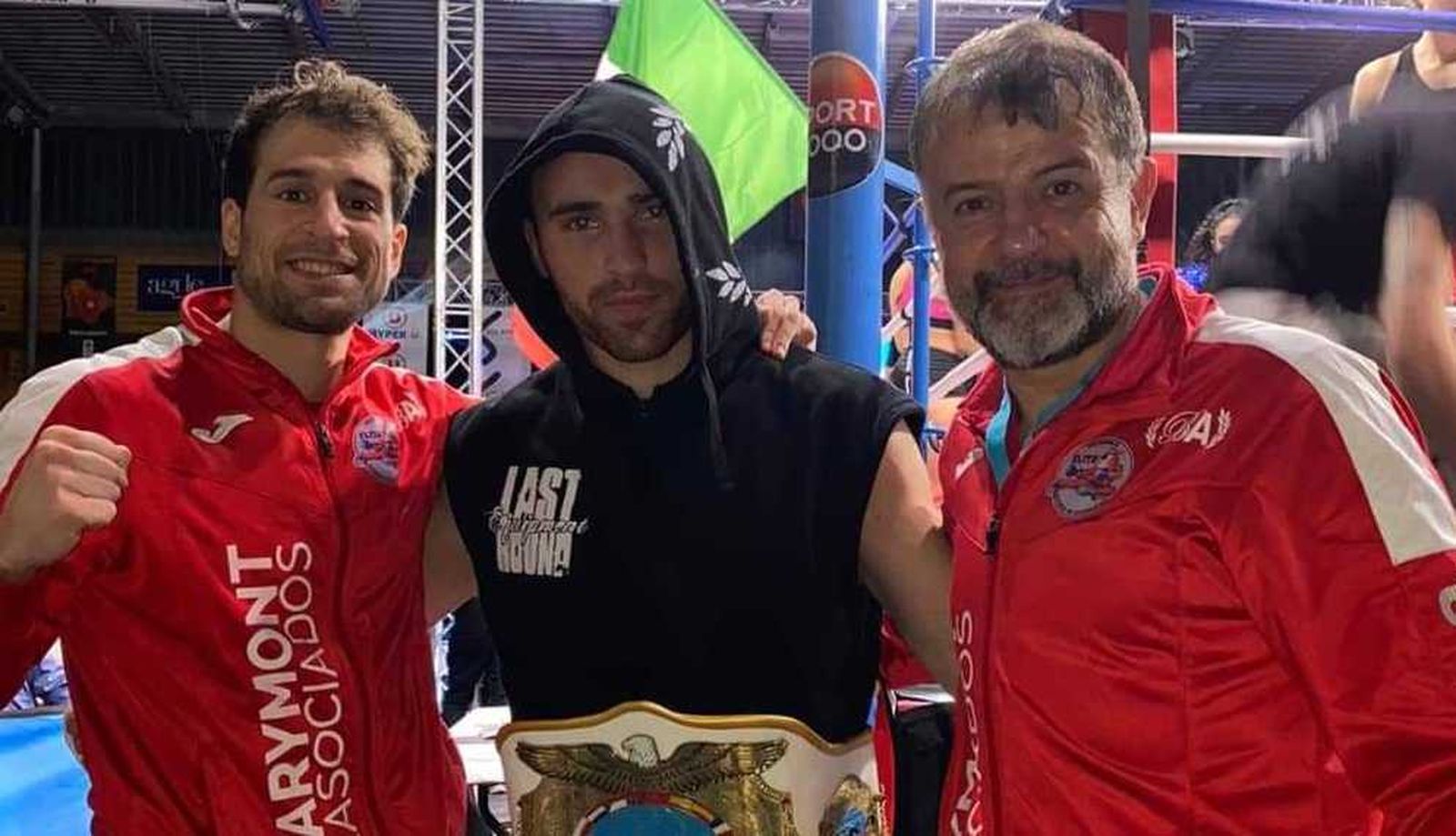 Manu García Sánchez, Manuel García Ramiro y Jaime Lizana.