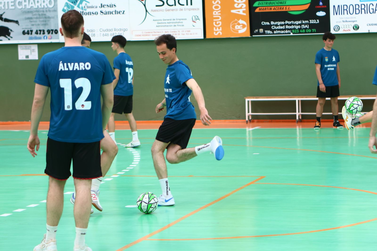 Partido de Futsal en homenaje a Álvaro en Ciudad Rodrigo