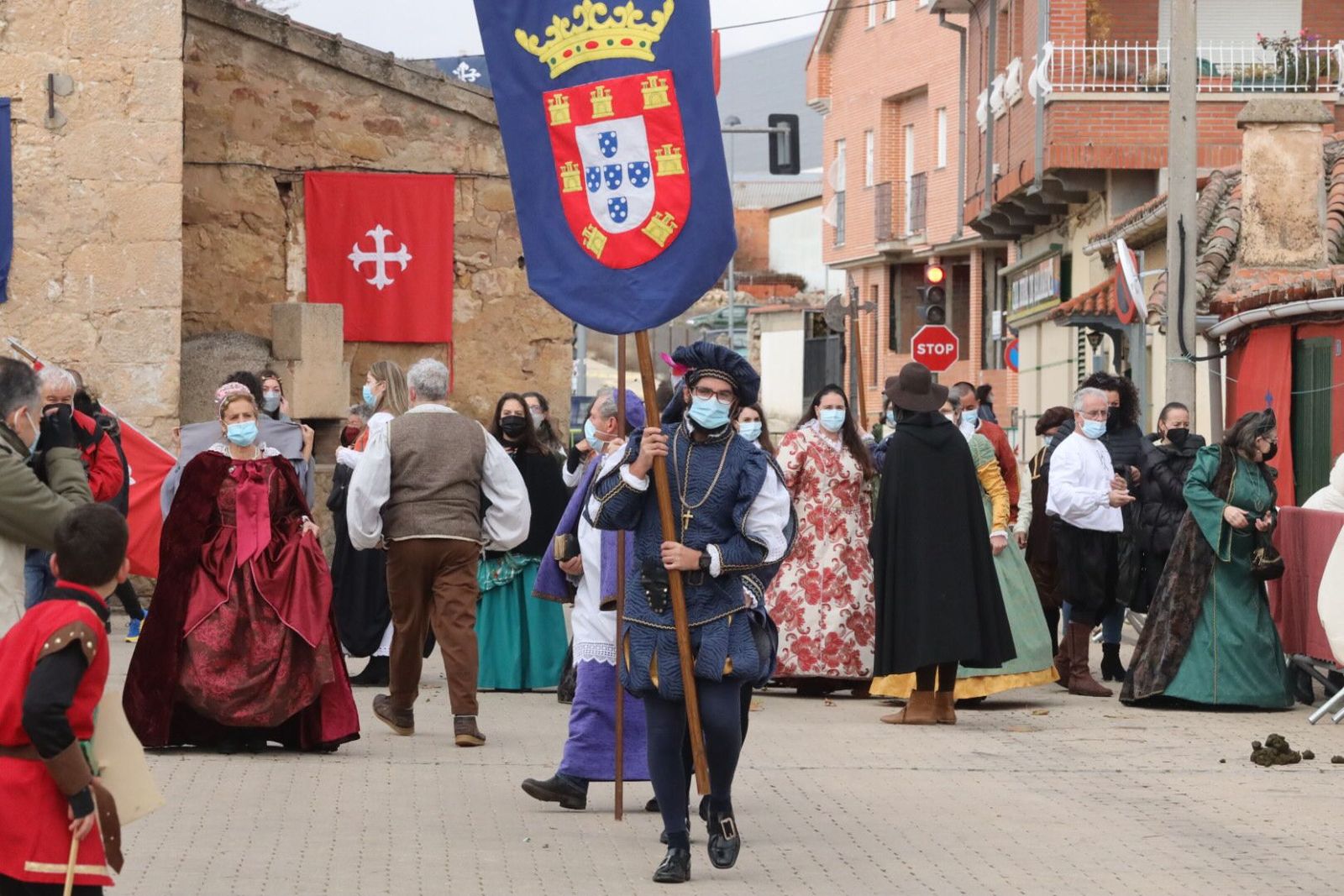 Recreación vísperas nupciales en Aldeatejada
