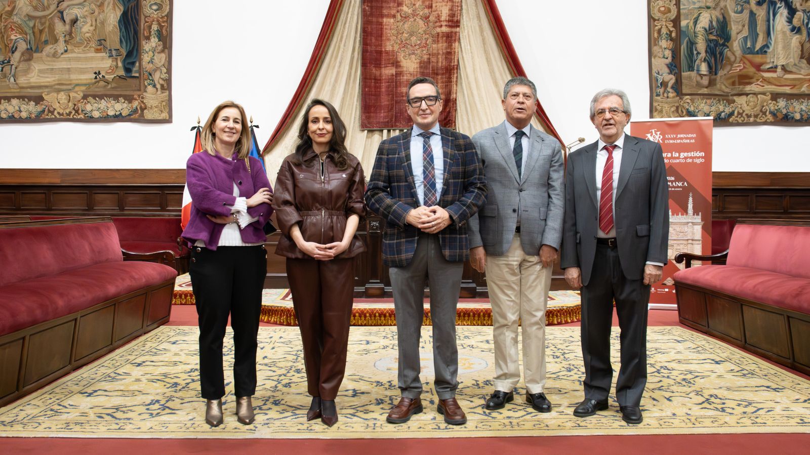 280 expertos debaten en la USAL sobre los retos de la gestión científica en las 35ª Jornadas Hispano-Lusas