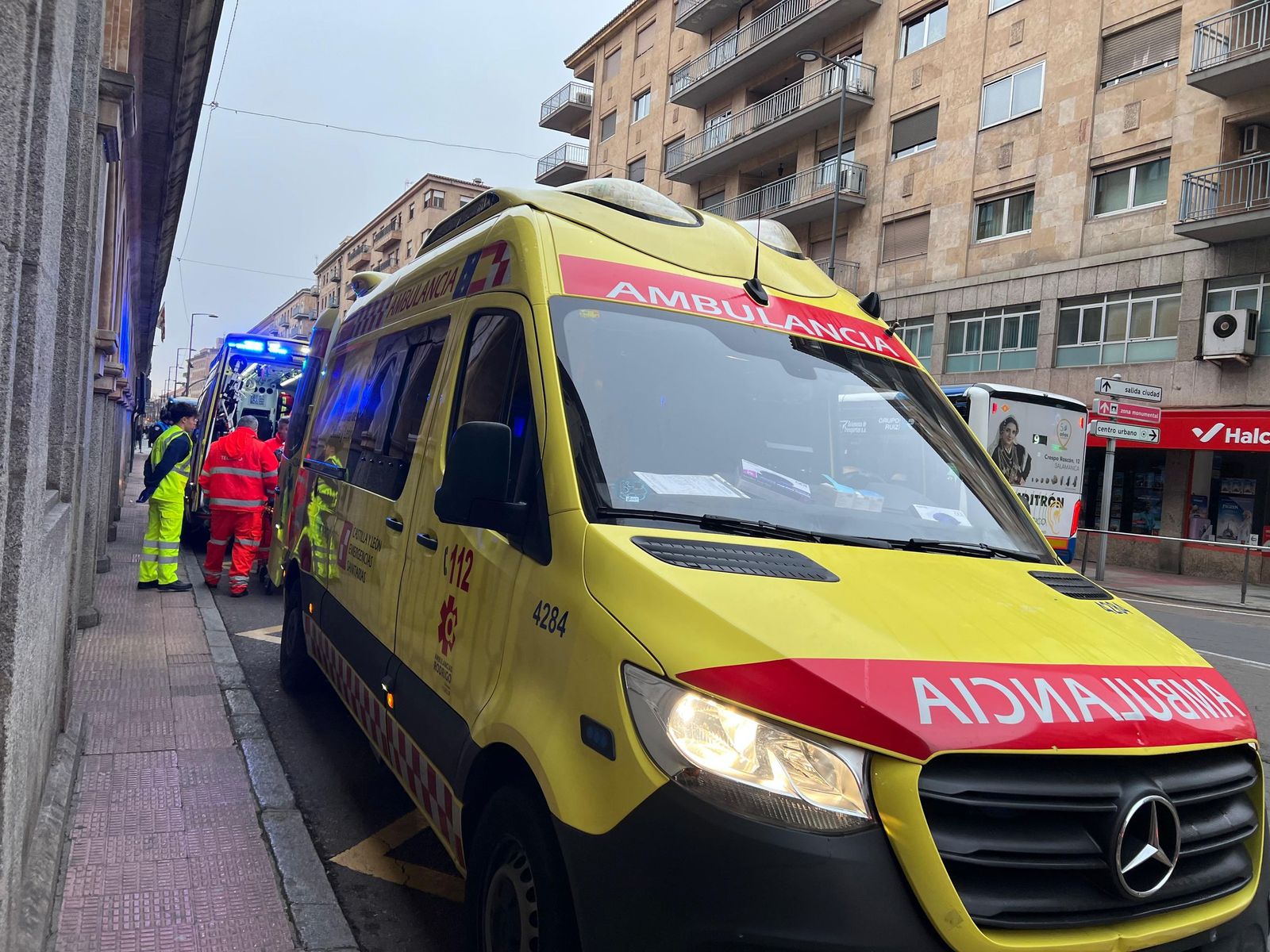 Atropello en Gran Vía