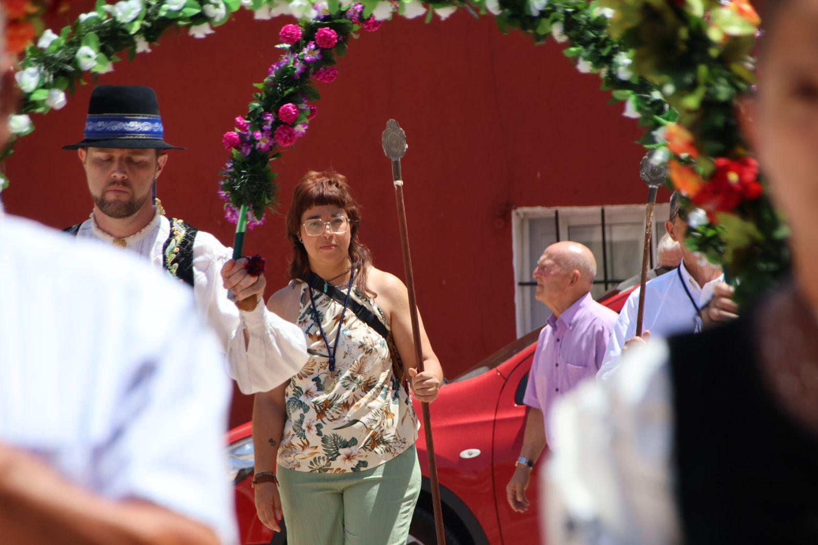 Castellanos de Villiquera Misa y procesión