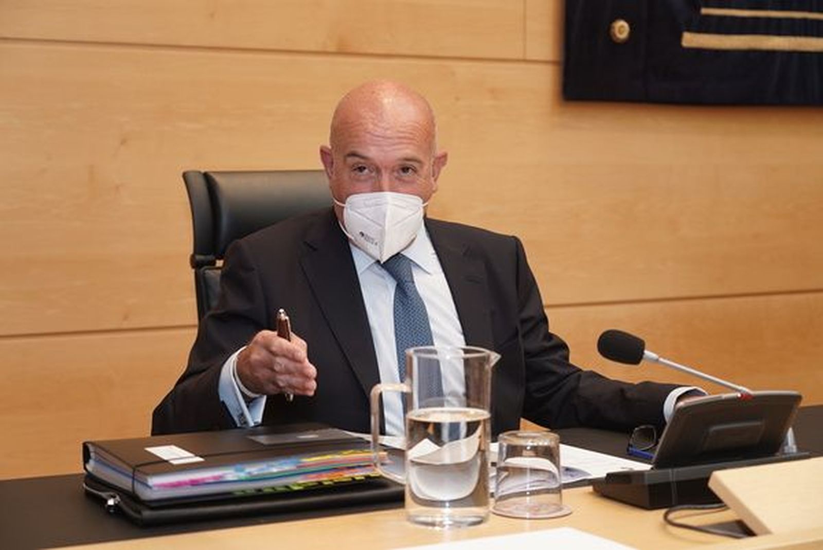 El consejero de Agricultura, Jesús Julio Carnero